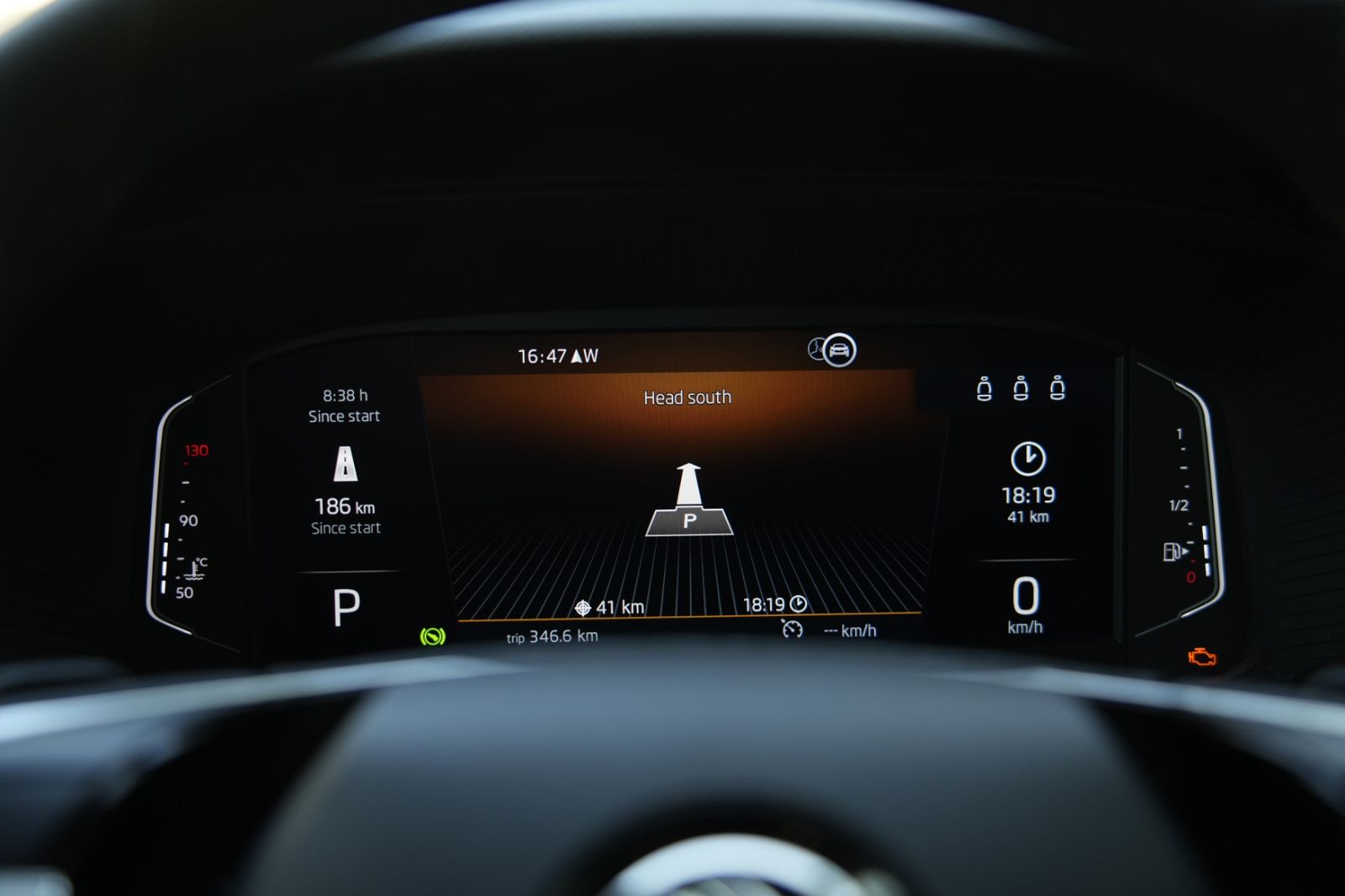 2026 Skoda Kushaq facelift first drive review instrument cluster