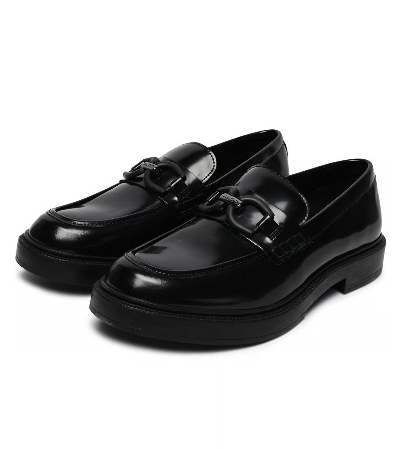 Aldo Mens Norris Black Loafers-1.jpg