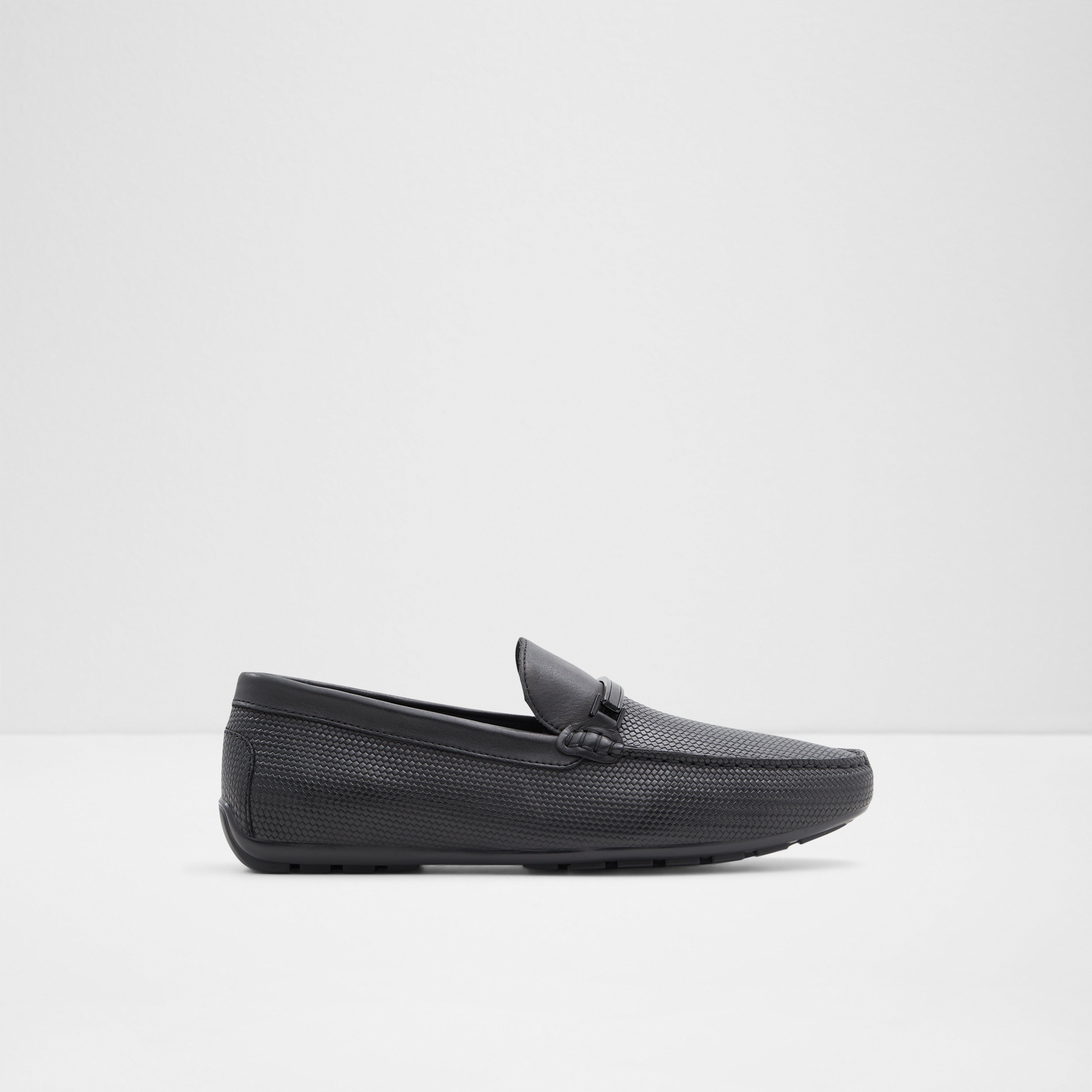 Aldo Pereza-In Men's Black Moccasins .jpg