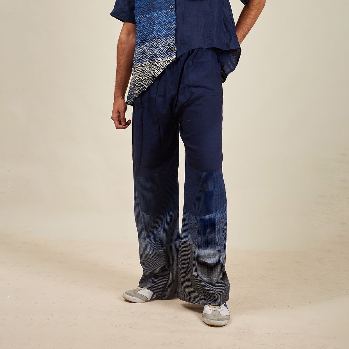 Amala Linen Pants for Men Hand-Block Printed .jpeg