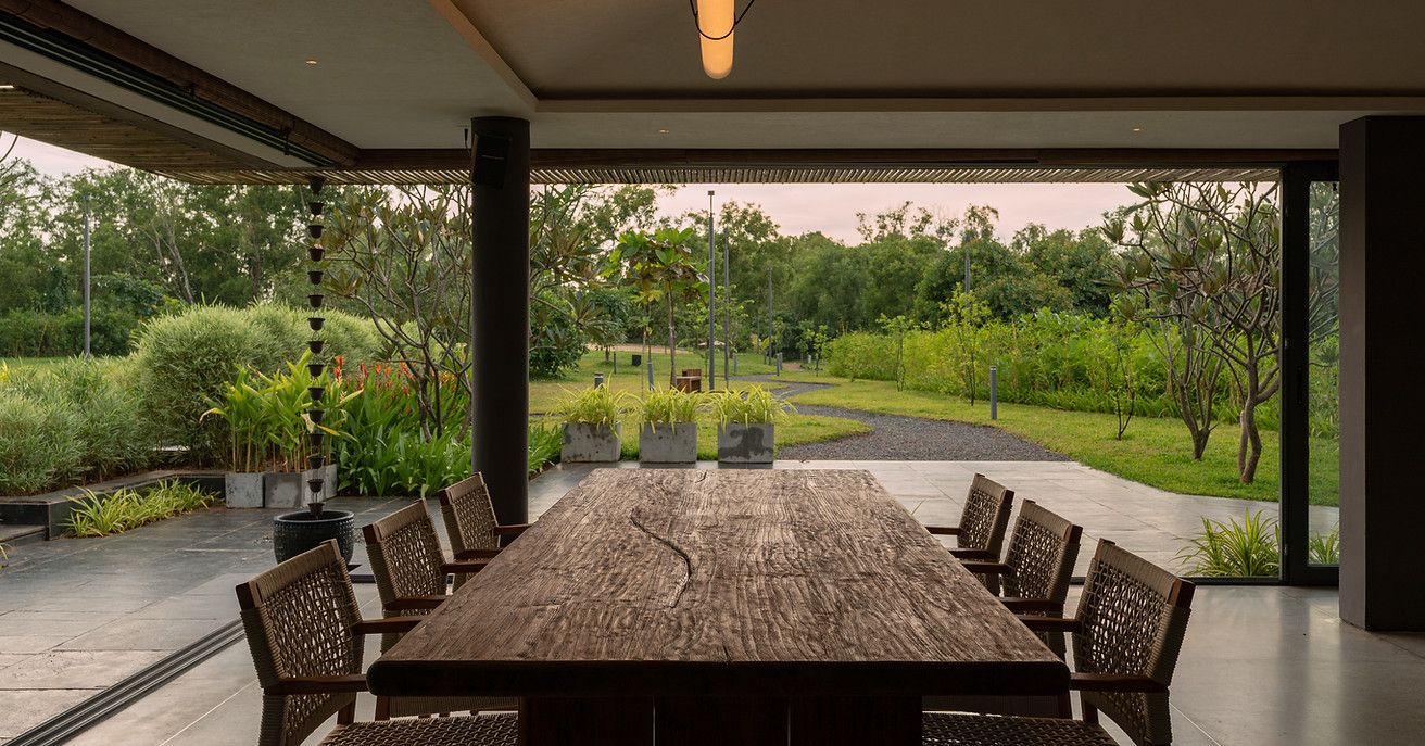 Amaraanth Goa dining area