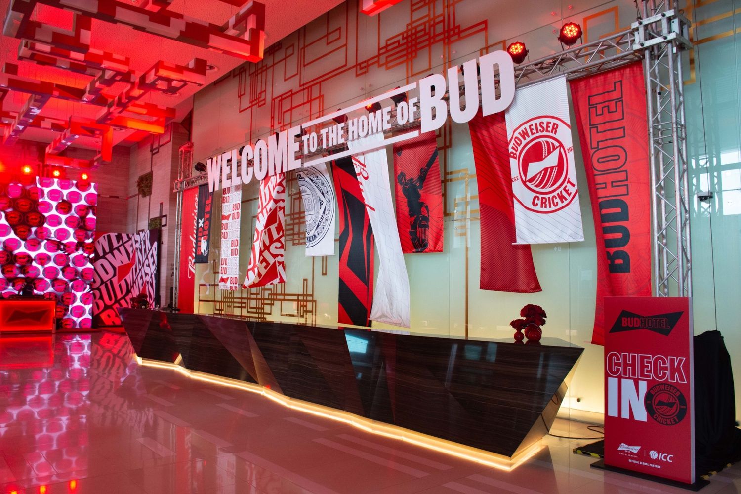 Budweiser Hotel takeover