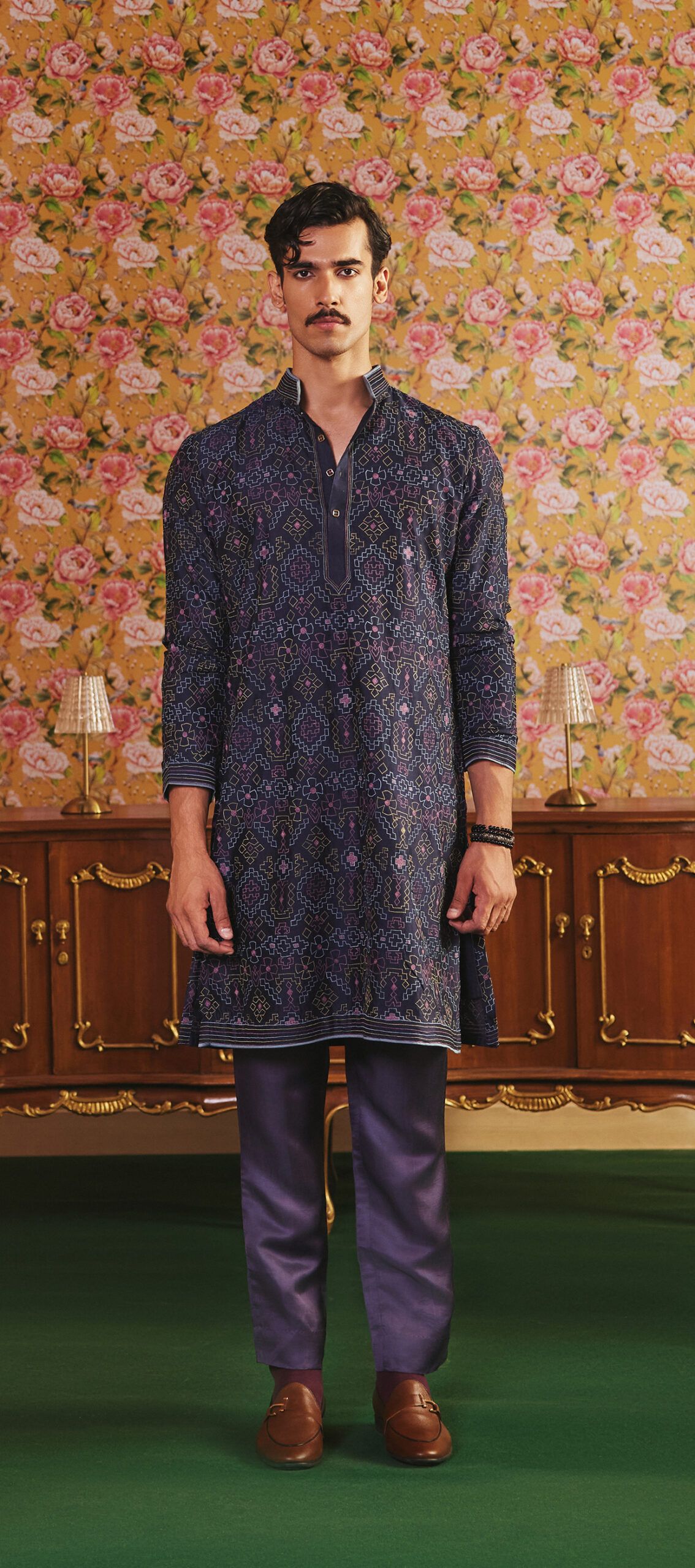 Jorah Blue Full Resham Embroidered Kurta Set .jpg