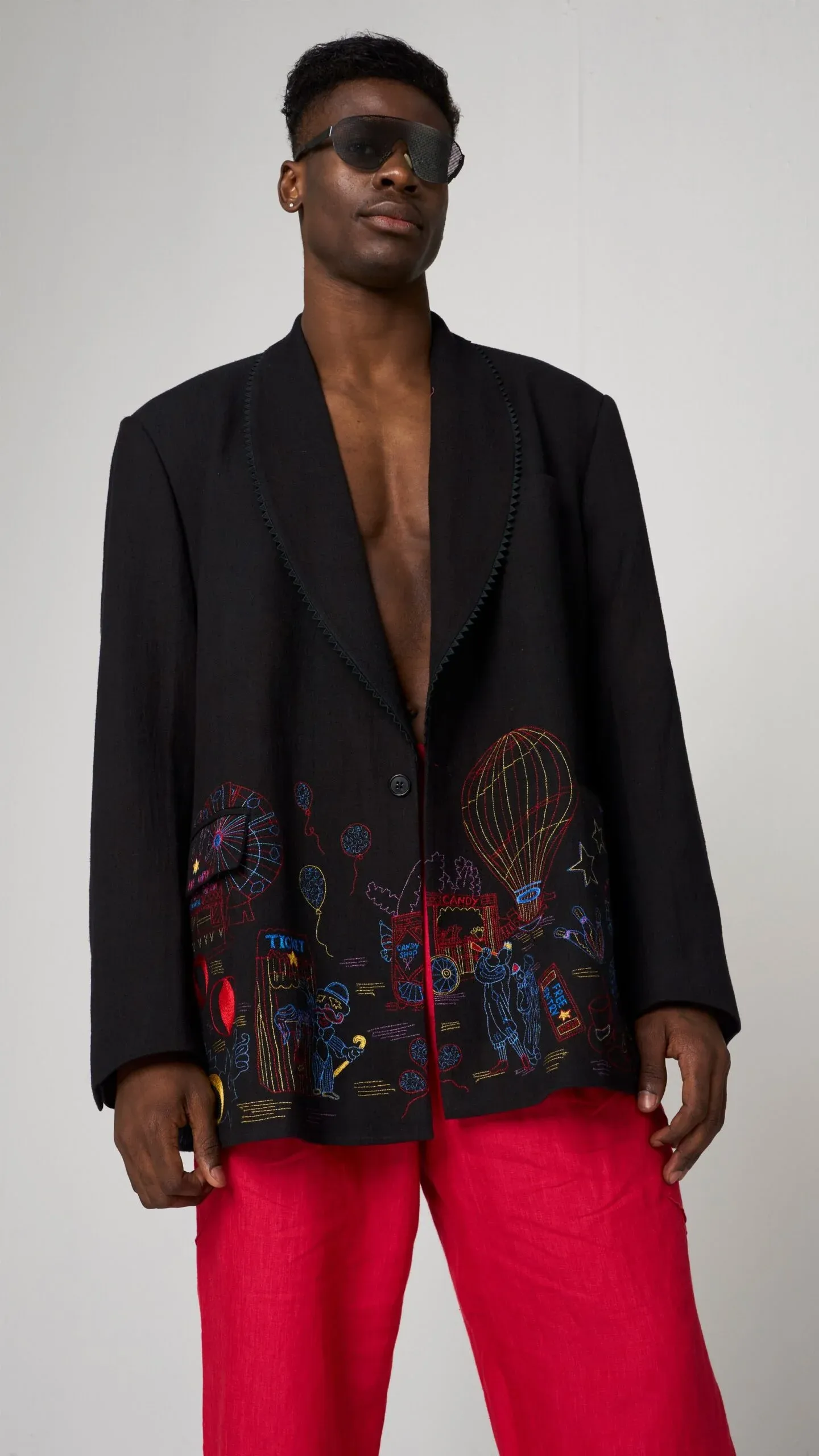 Khanijo Summer Carnival Lace Jacket .webp