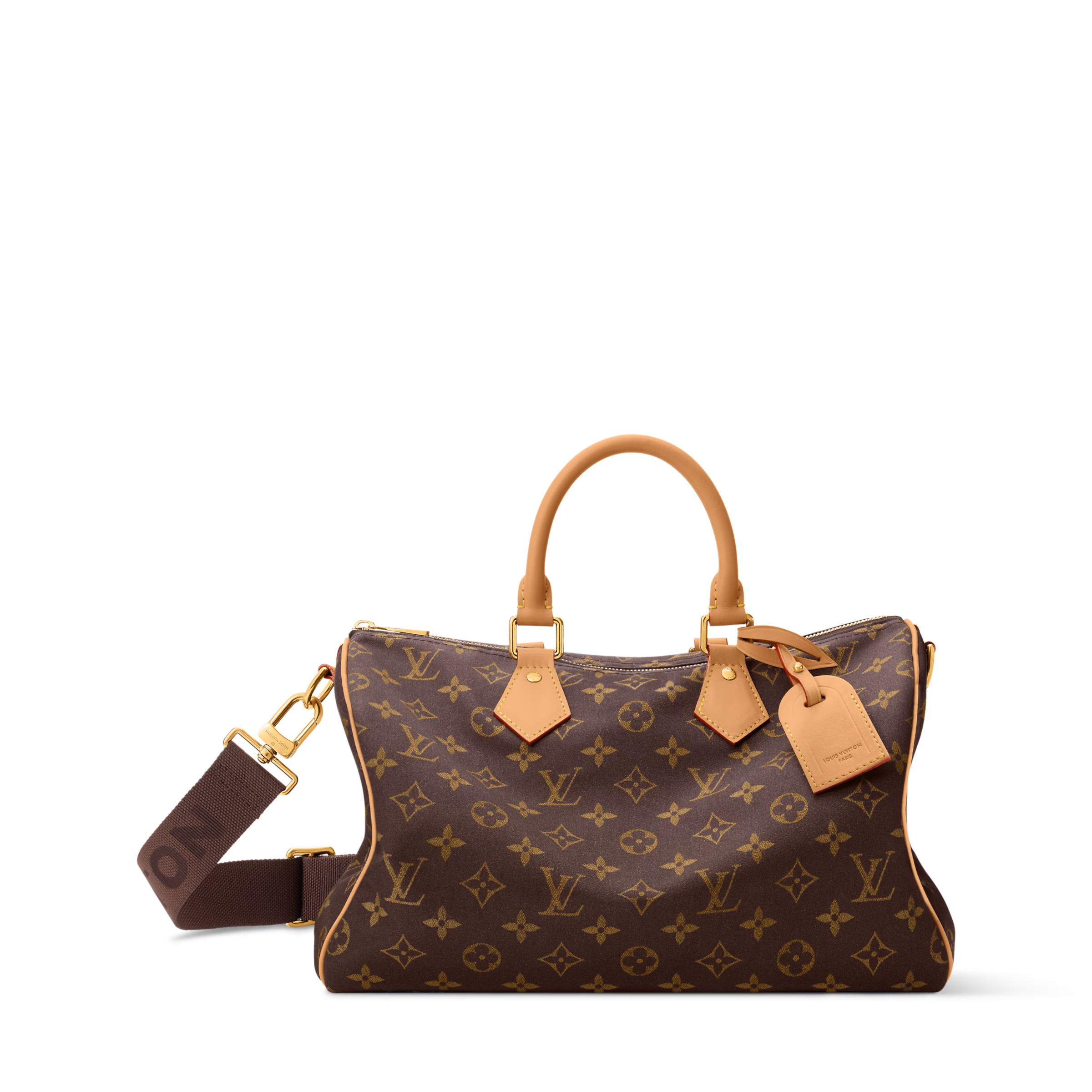 Louis Vuitton Speedy 30 Bandoulière in Louis Vuitton Silk Tech.avif