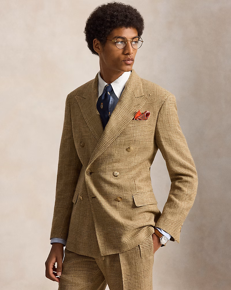 Ralph Lauren Polo Tailored Fit Summer Tweed Jacket  .avif