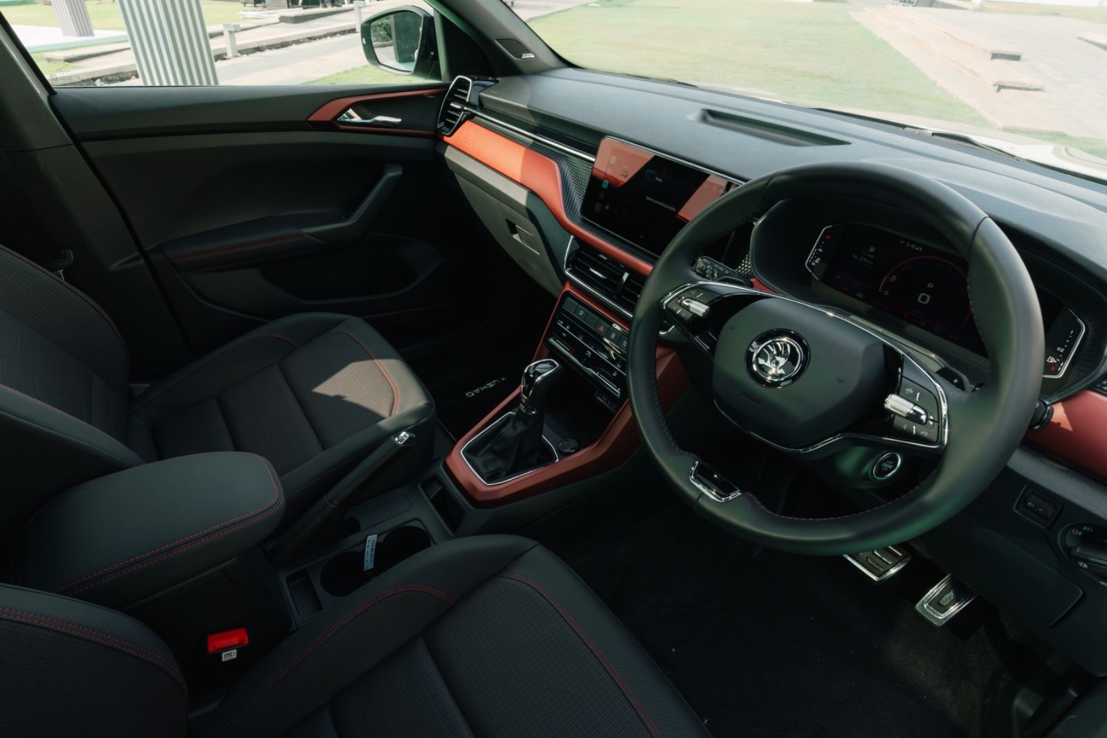 Skoda Kushaq facelift dashboard