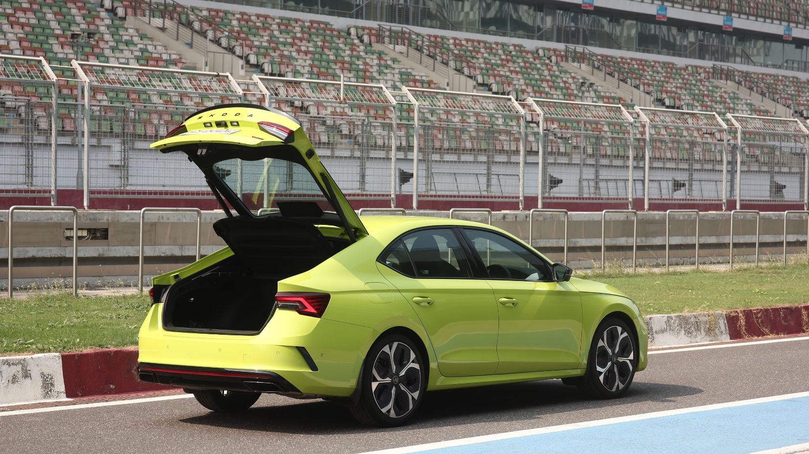 Skoda Octavia RS Review BIC rear three fourths