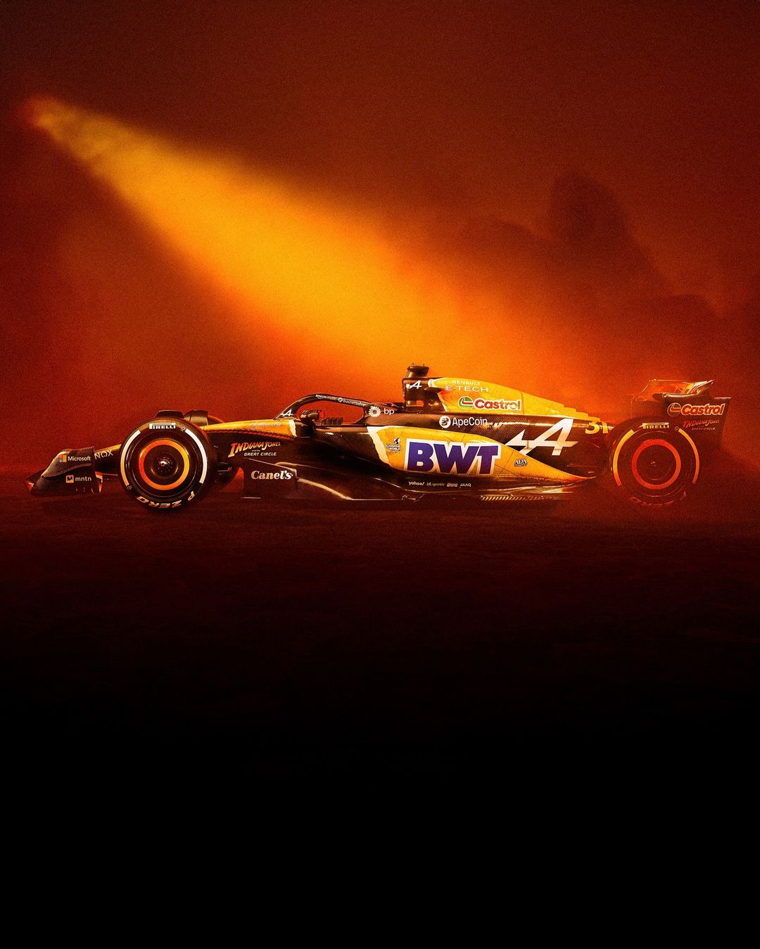 Alpine F1 Team's cars will carry a special livery inspired by Indiana Jones