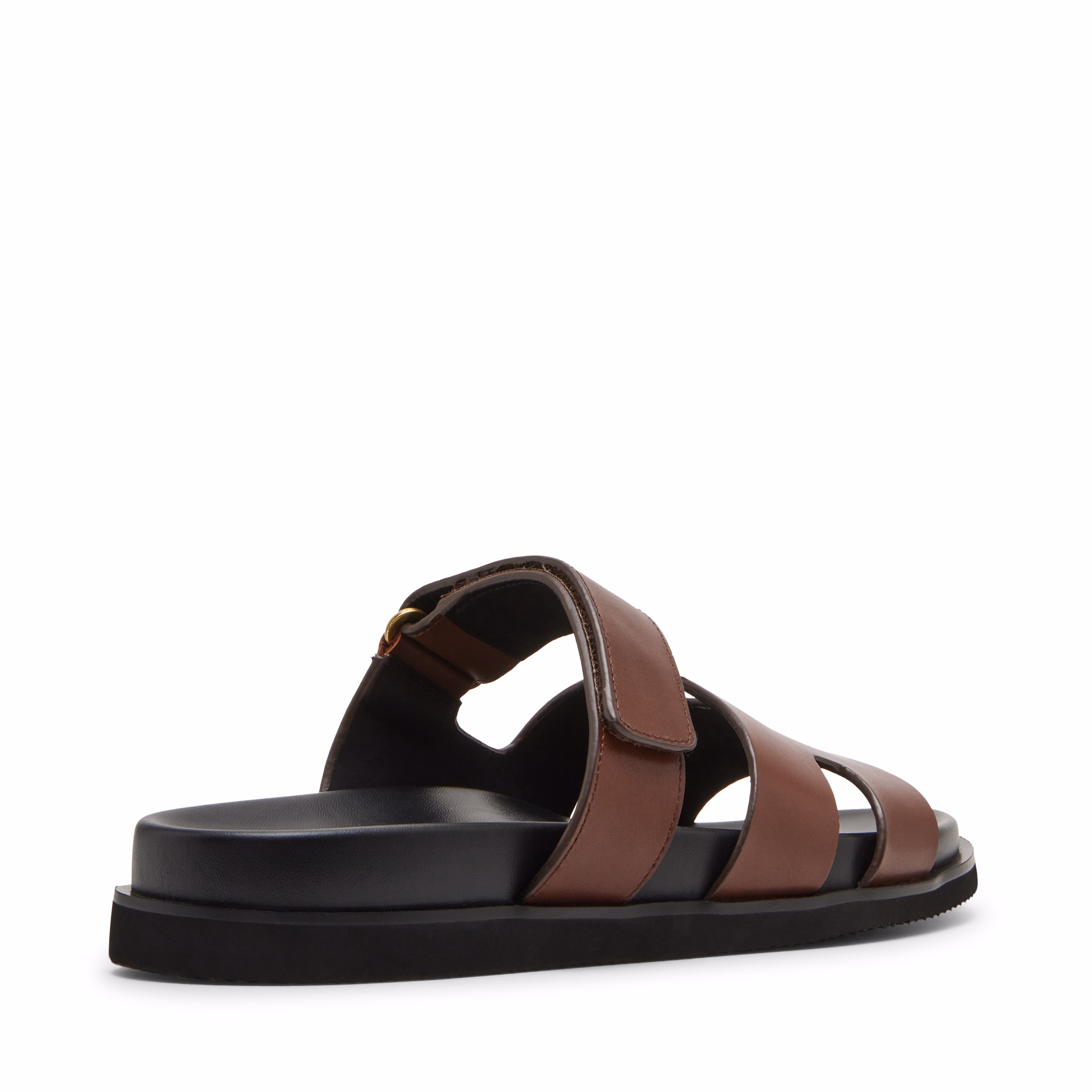Steve Madden Maiven-R Brown Leather Sandals & Flip Flops .avif