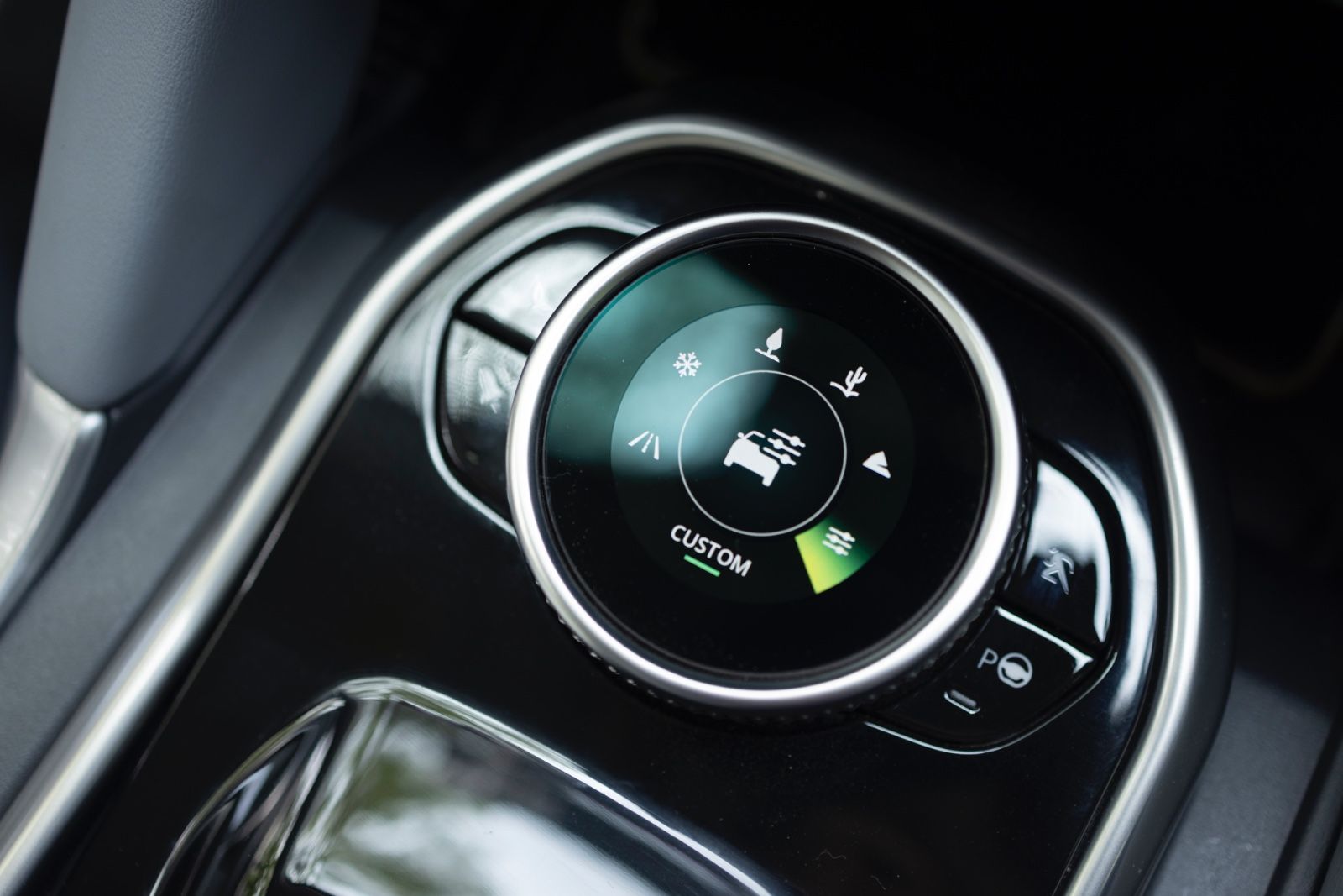 Tata Harrier EV first impressions terrain mode selector