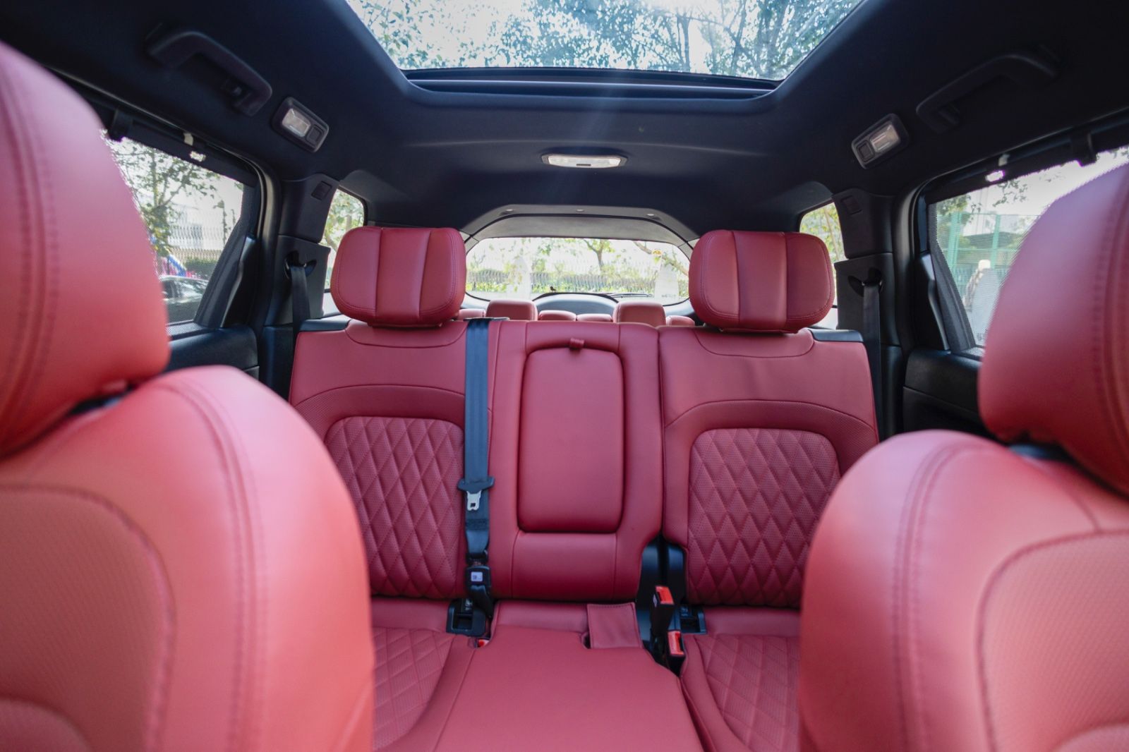 Tata Safari Petrol first drive review second row