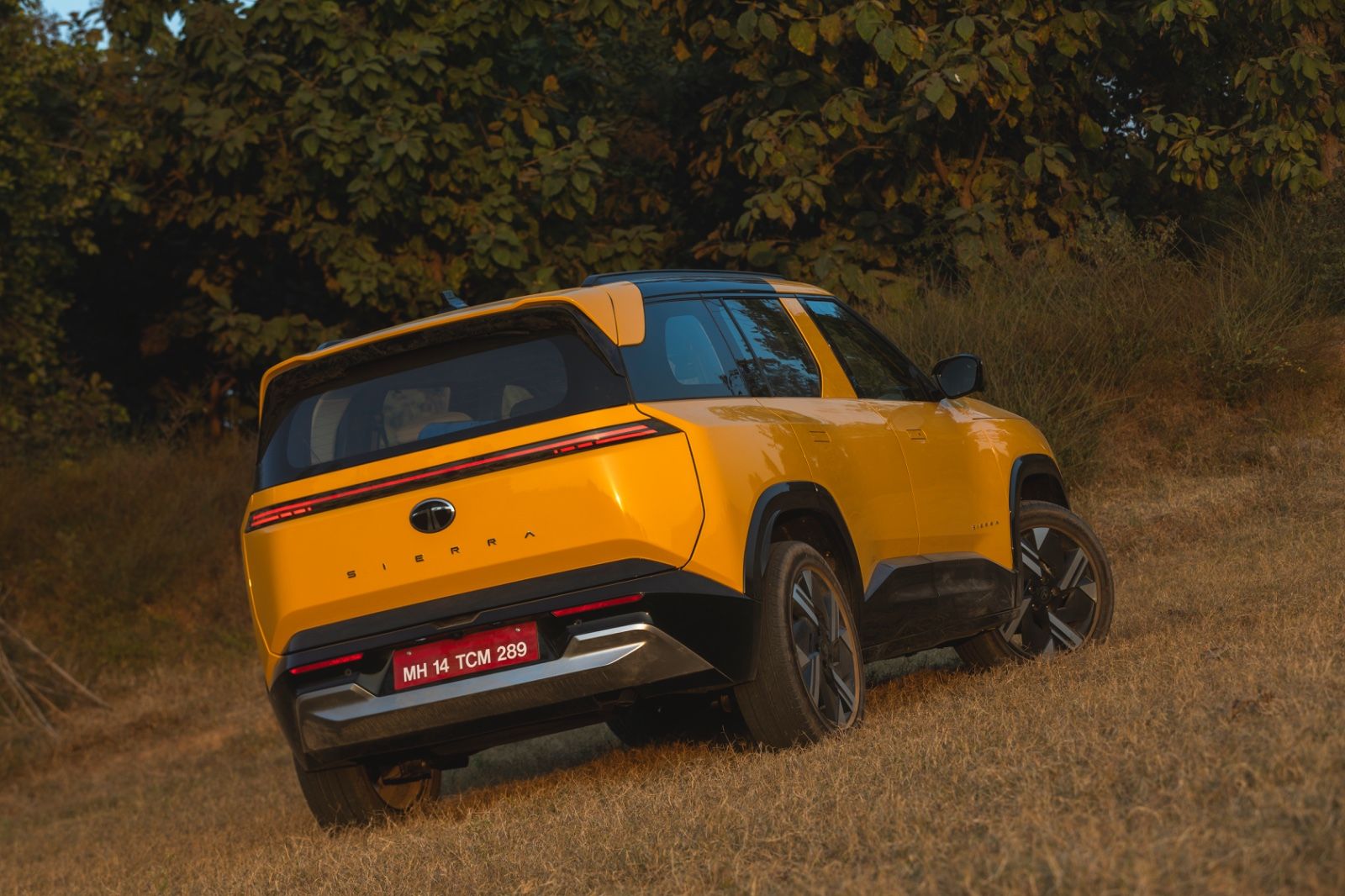 Tata Sierra Rear view First Drive Review