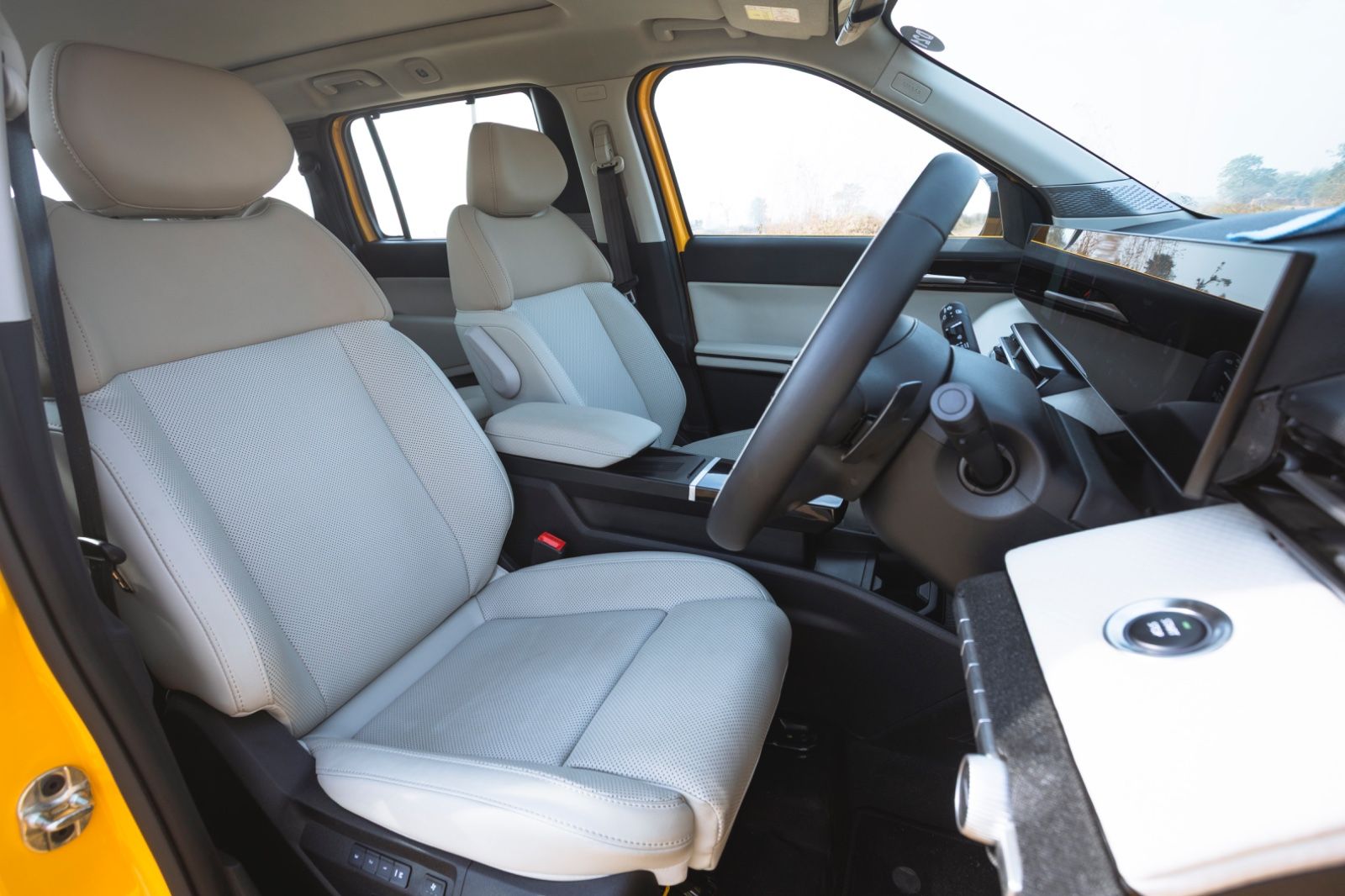 Tata Sierra front row seats First Drive Review