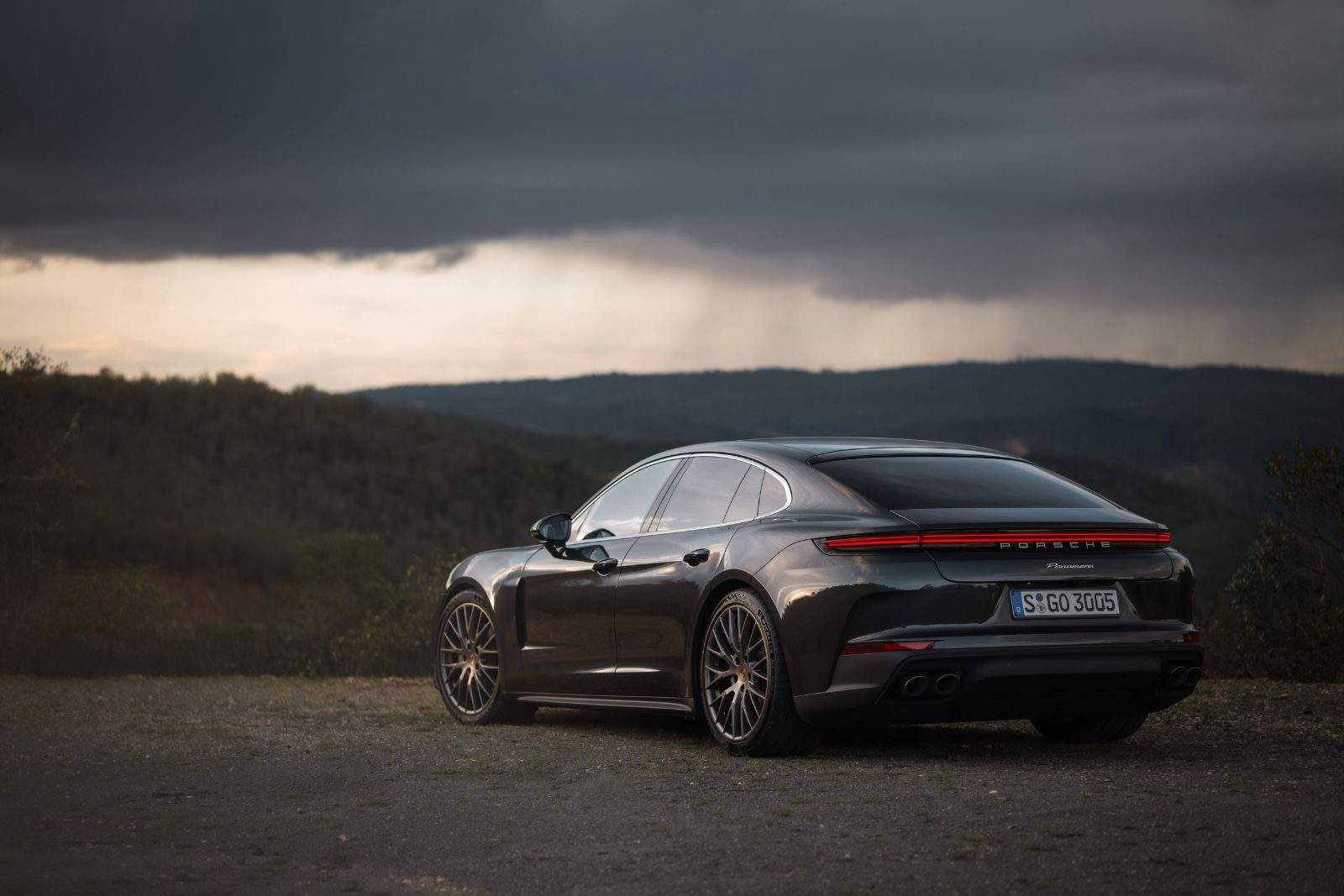 porsche panamera review 2025 rear three fourths