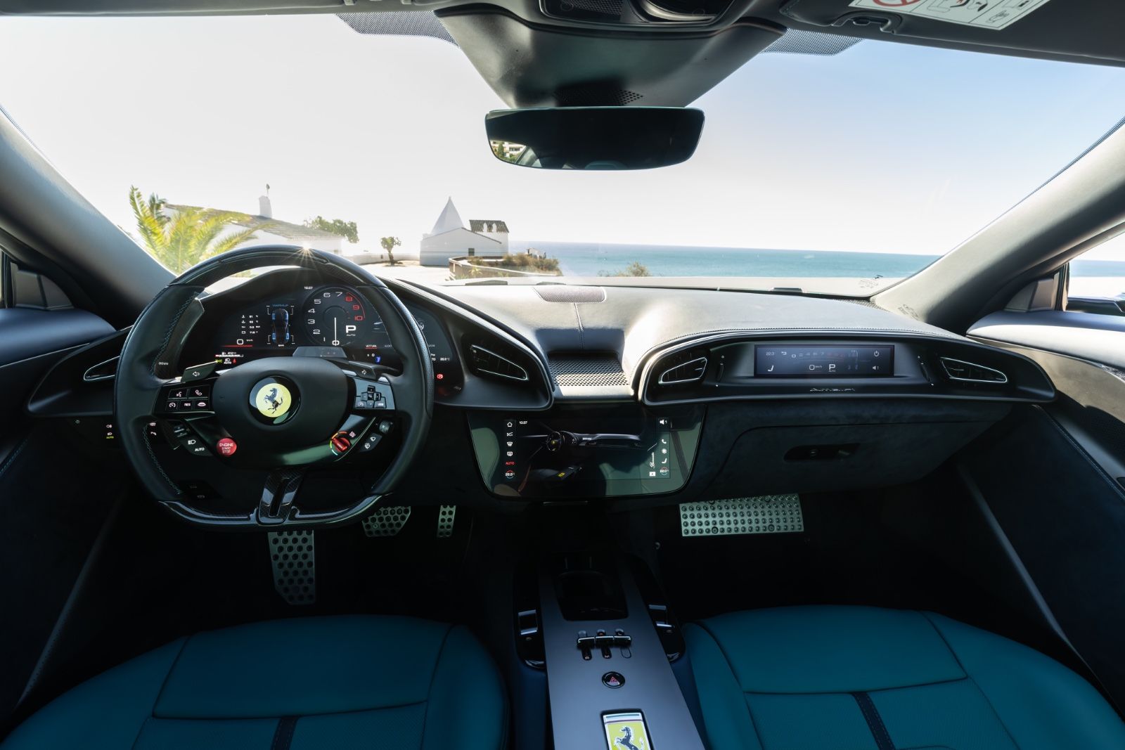 Ferrari Amalfi cockpit