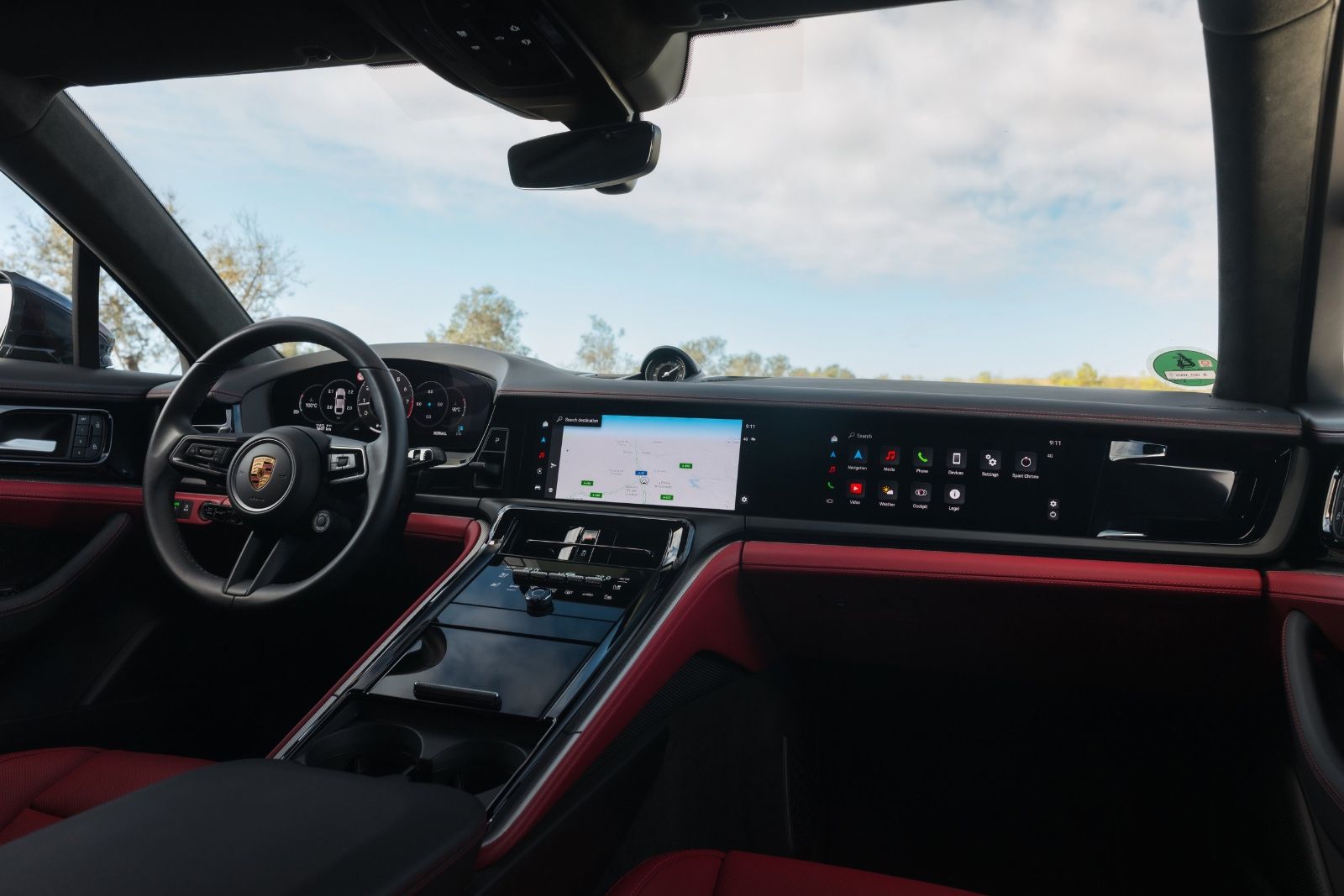 porsche panamera review 2025 interiors front dash