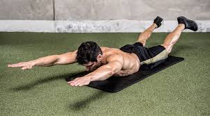 superman pose for back